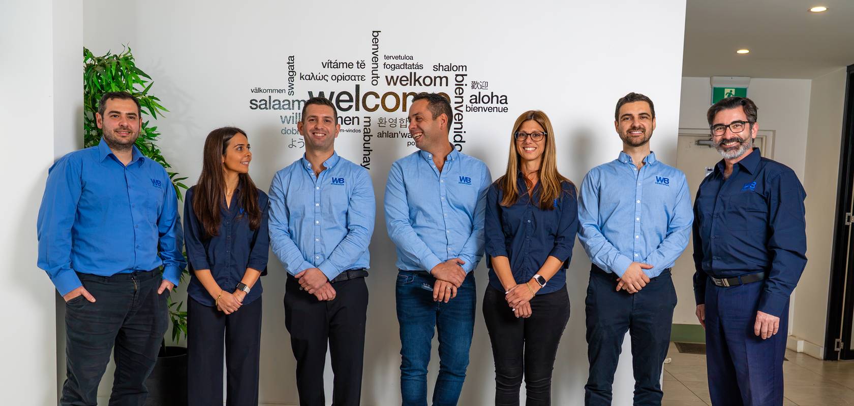 The WB Infrastructure office team.